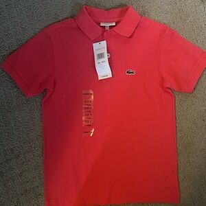 Lacoste kids Polo coral (fushia pink) 8y